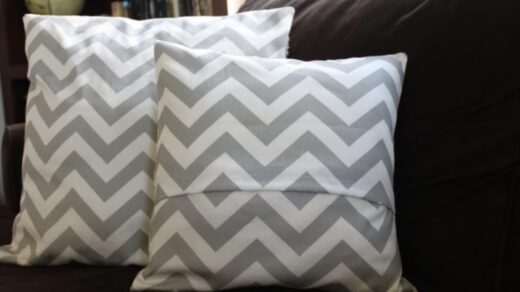 How to Make an Envelope Pillow Cover