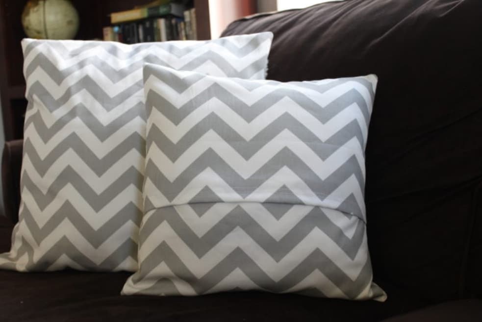 How to Make an Envelope Pillow Cover