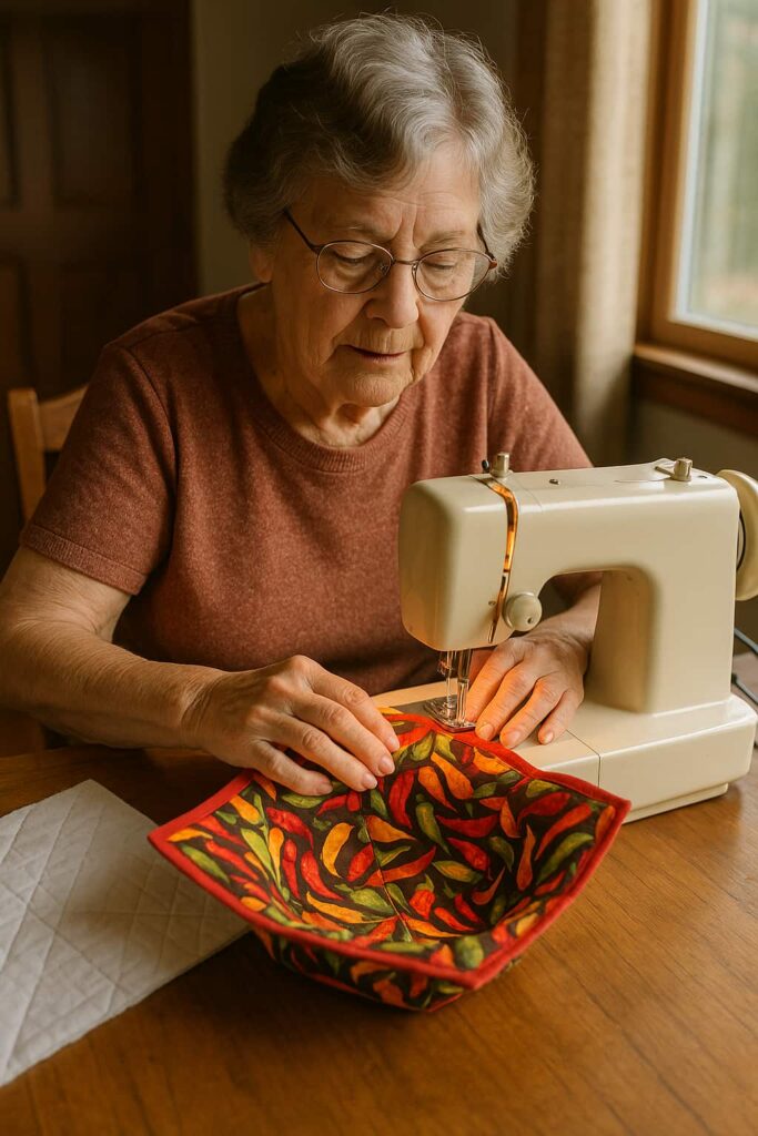Learn Sew a Bowl Cozy