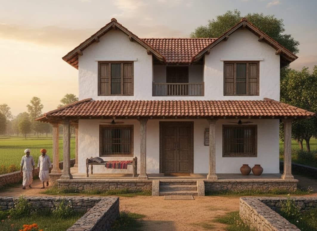 Farmhouse-Style Village Design