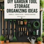 DIY Garden Tool Storage Organizing Ideas